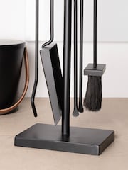 Snug Black Redwood Fireside Companion Set - Image 3 of 6