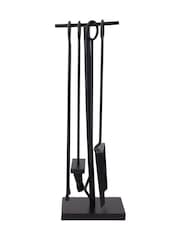 Snug Black Redwood Fireside Companion Set - Image 5 of 6