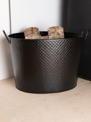 Snug Black Palm Fireside Companion Set - Image 2 of 6