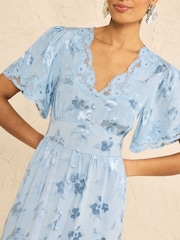 Hellblau - Love & Roses Lace Midaxi Tea Dress - Bild 2 von 4