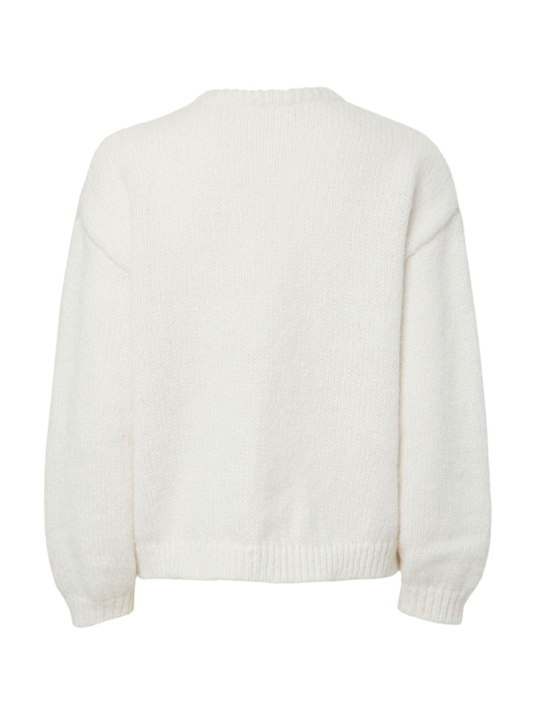 Buy PIECES White Lemon Graphic Long Sleeve Jumper from Next USA