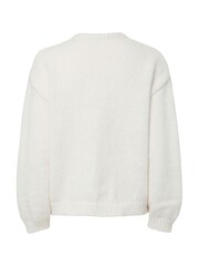 PIECES White Lemon Graphic Long Sleeve Jumper - Image 2 of 2