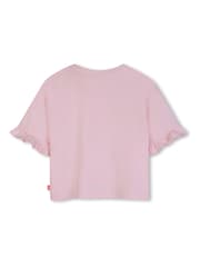 Billieblush Short Sleeve Unicorn Graphic Print T-Shirt - Image 3 of 4