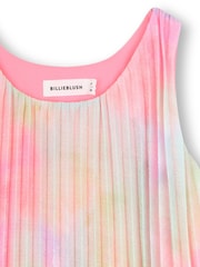 Billieblush Multicolour Pleated Pink Dress - Image 3 of 3