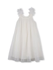Billieblush Tulle Strappy Occasion White Dress - Image 2 of 4