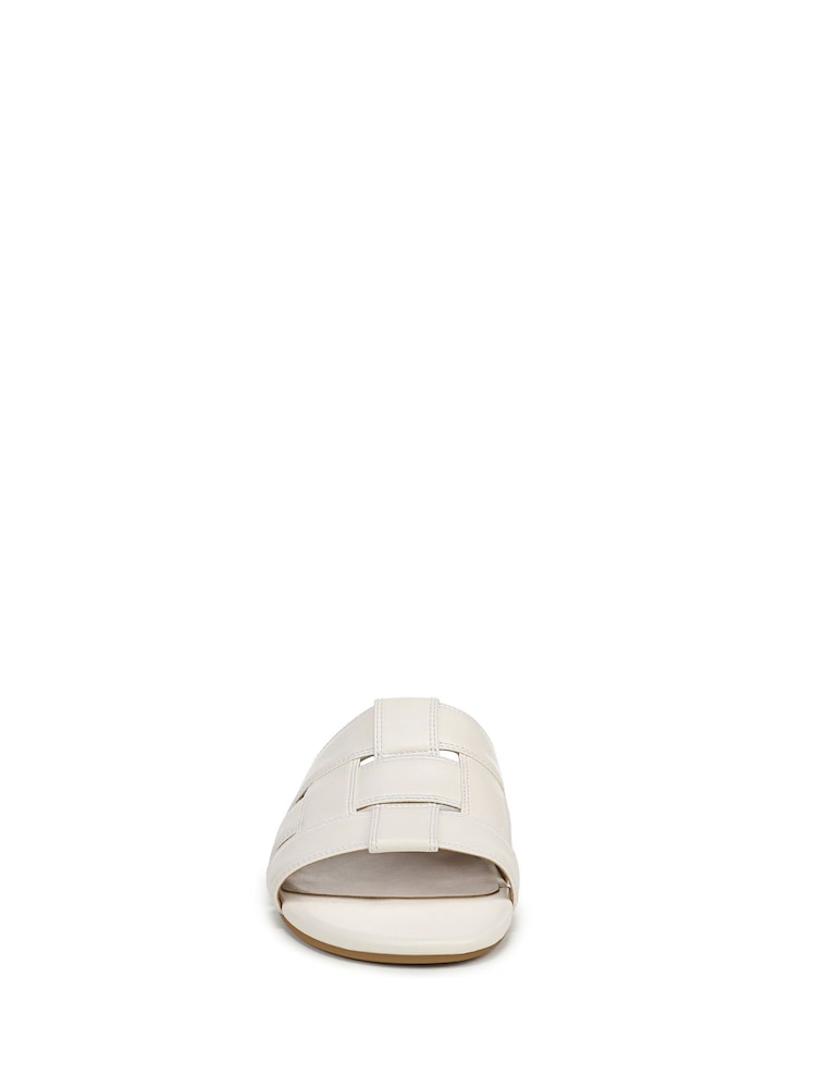 Vionic Cream Glendora Regular Fit Arch Support Slides - Image 2 of 7