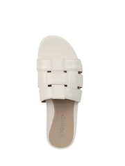 Vionic Cream Glendora Regular Fit Arch Support Slides - Image 4 of 7
