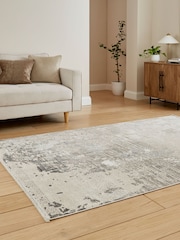 Think Rugs Grey Mirage MR93 Modern Abstract Rug - Image 4 of 6