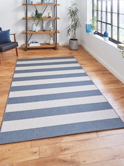 Think Rugs Blue Santa Monica 48644 Modern Geometric Rug - Image 2 of 6