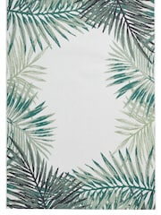 Think Rugs Light Beige Miami 19435 Botanical Outdoor Rug - Image 3 of 6