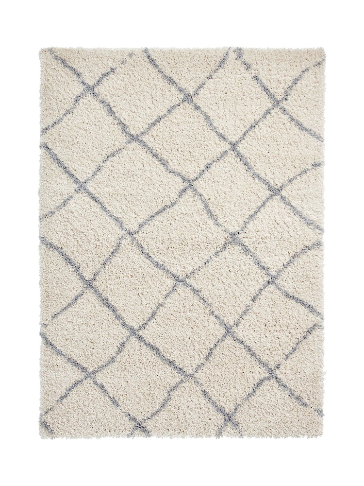 Think Rugs Cream Scandi Berber Rug - Image 2 of 5