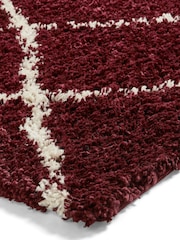 Think Rugs Red Scandi Berber Rug - Image 4 of 4