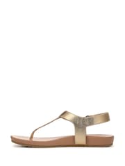 Vionic Gold Palisades Regular Fit Arch Support Toe Post Sandal - Image 7 of 7