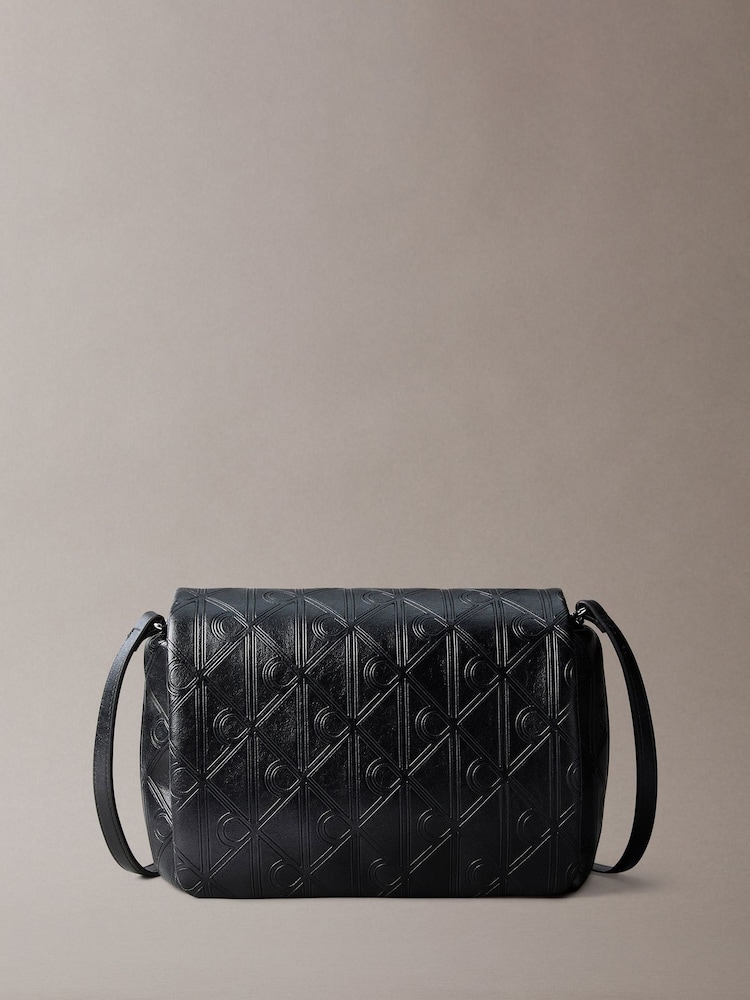 Calvin Klein Puffer Emblem Logo Flap Cross-Body Bag - صورة 1 من 5