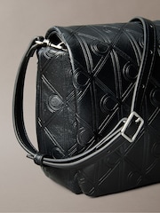 Calvin Klein Puffer Emblem Logo Flap Cross-Body Bag - صورة 4 من 5