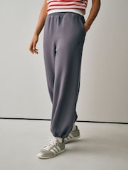 Charcoal Grey Cuffed Balloon Joggers - Image 4 of 8