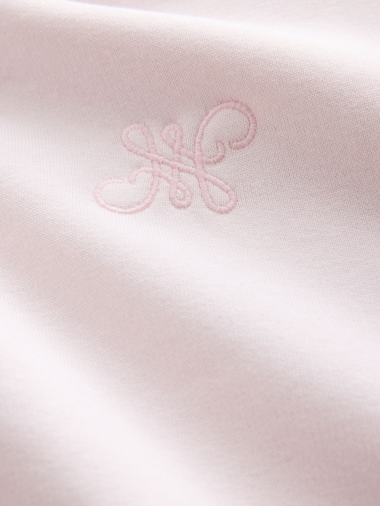 Pink Crew Neck Logo Sweatshirt - Image 2 of 3