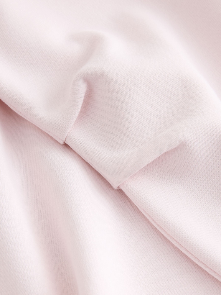 Pink Crew Neck Logo Sweatshirt - Image 8 of 8