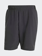 adidas Black Club Tennis Climacool Stretch Woven 7 Inch Shorts - Image 6 of 6