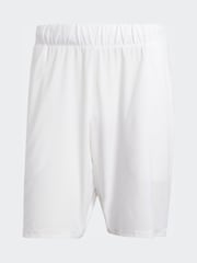 adidas White Club Tennis Climacool Stretch Woven 9 Inch Shorts - Image 5 of 6