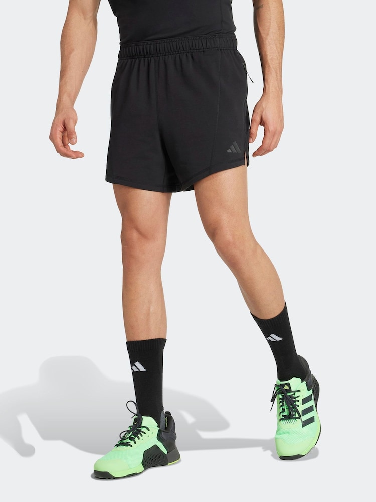 adidas Black D4T x 7 Inch Shorts - Image 1 of 6 adidas Black D4T x 7 Inch Shorts - Image 1 of 6