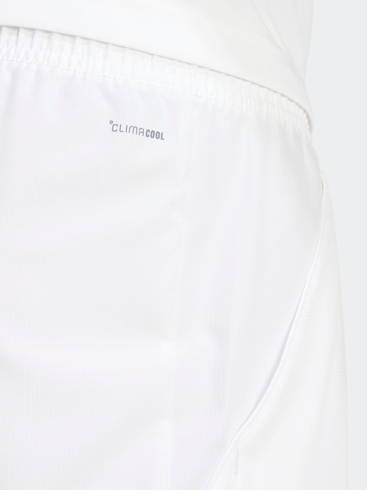 adidas White Club Tennis Climacool Shorts - Image 7 of 7