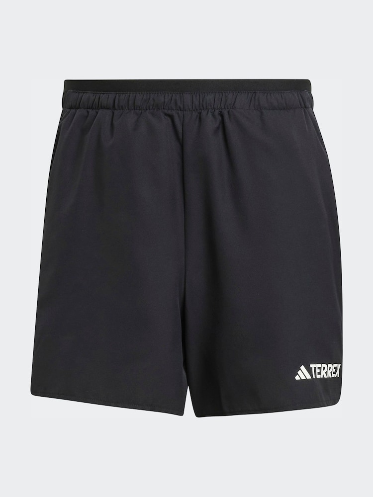 adidas Terrex Black Multi Light 5 Inch Shorts - Image 7 of 7 adidas Terrex Black Multi Light 5 Inch Shorts - Image 7 of 7