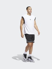 adidas Black Basketball Badge Of Sport Shorts - Image 3 of 6