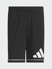 adidas Black Basketball Badge Of Sport Shorts - Image 5 of 6