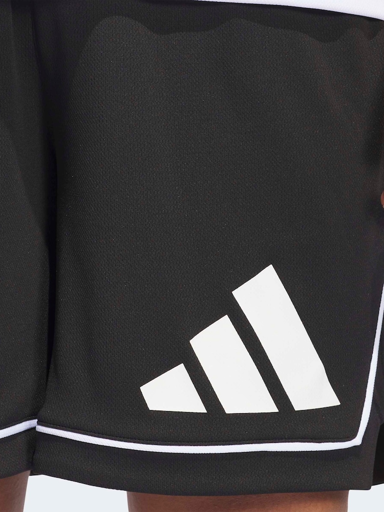 adidas Black Basketball Badge Of Sport Shorts - Image 6 of 6