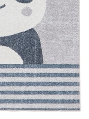Think Rugs Grey Vida Kids Panda Rug - Image 3 of 5