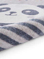 Think Rugs Grey Vida Kids Panda Rug - Image 5 of 5