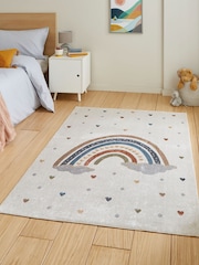 Think Rugs Grey Vida Kids Rainbow Rug - Image 1 of 5