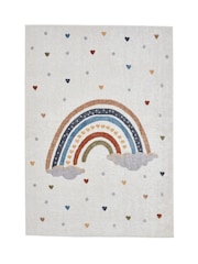 Think Rugs Grey Vida Kids Rainbow Rug - Image 5 of 5