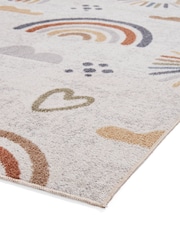 Think Rugs Vida Kids Rainbow Sun Podna prostirka - Slika 4 od 5