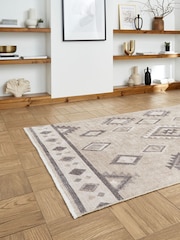 Think Rugs Beige Whisper Modern Rug - Image 2 of 6