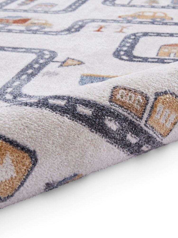 Think Rugs Vida 兒童地圖地毯 - 圖片 5，共 5