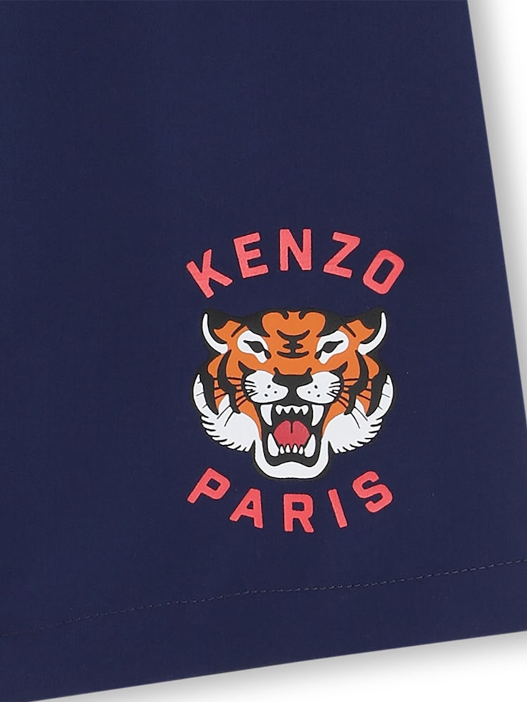 KENZO KIDS ΣΟΡΤΣ ΜΑΓΙΟ ΜΕ ΛΟΓΟΤΥΠΟ ΣΕ Μπλε ΧΡΩΜΑ - Εικόνα 3 από 3