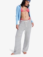 Roxy – Palma de Playa – gestreifte, elastische Hose mit niedrigem Bund - Bild 2 von 6