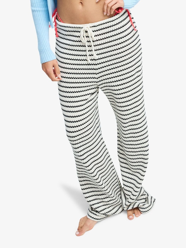 Roxy – Palma de Playa – gestreifte, elastische Hose mit niedrigem Bund - Bild 6 von 6