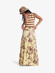 Roxy Floral After Hours Tierred Maxi Skirt - Bild 2 von 5