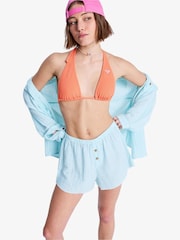 Roxy Salty Bliss Stripe Button Shorts - 画像 1 / 5