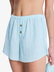 Roxy Salty Bliss Stripe Button Shorts - 画像 5 / 5