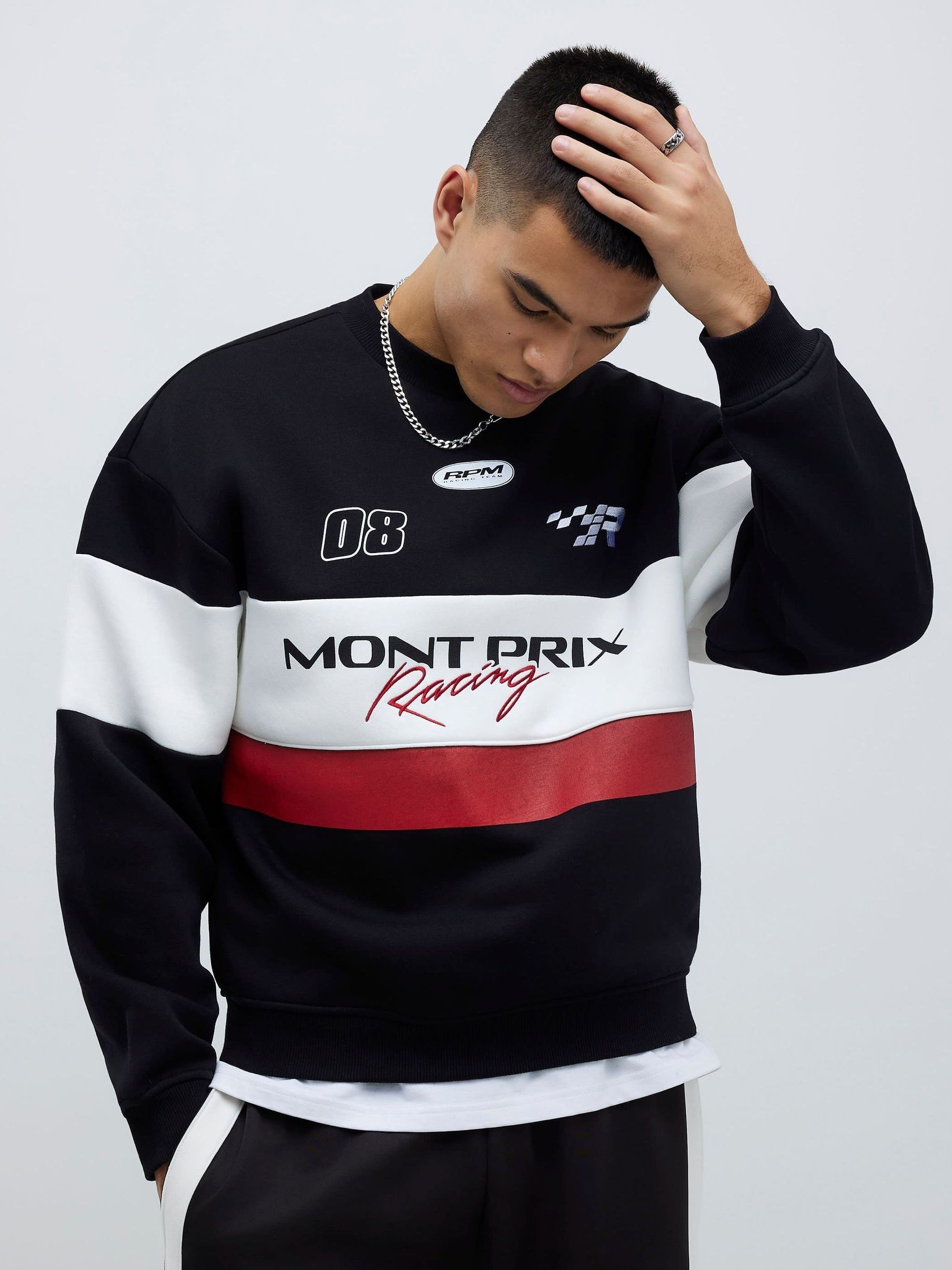 Sweat River Island Neuf Avec Imprimé Mickey All Over - Taille 10, Blanc, Prix Conseillé 30€