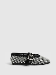 River Island Black Embellished Mary Jane Shoes - Image 2 of 6
