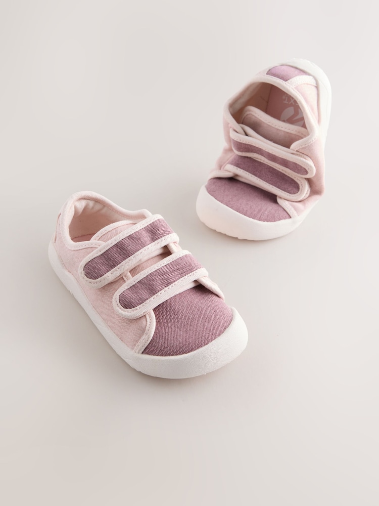 Pink Touch Fastening Barefoot Trainers - Image 1 of 7