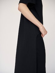 Mango Black Cape Detailed T-Shirt - Image 4 of 6
