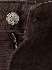 Mango Brown High Waisted Barrel Leg Jeans - Image 6 of 6