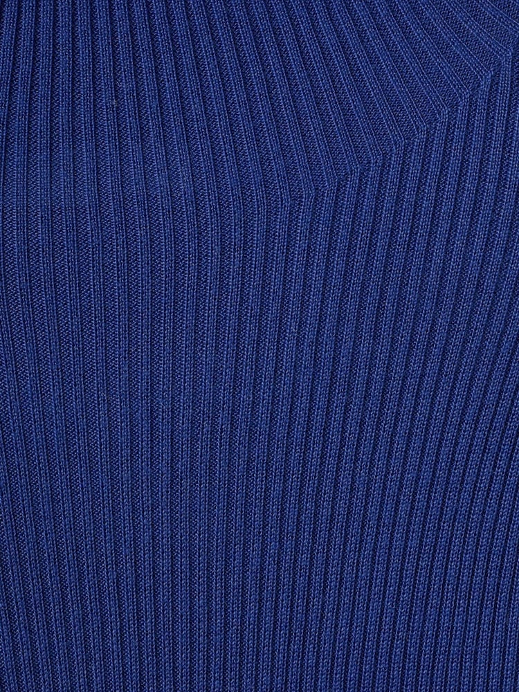 Mango Blue Asymmetric Jumper - Image 7 of 7