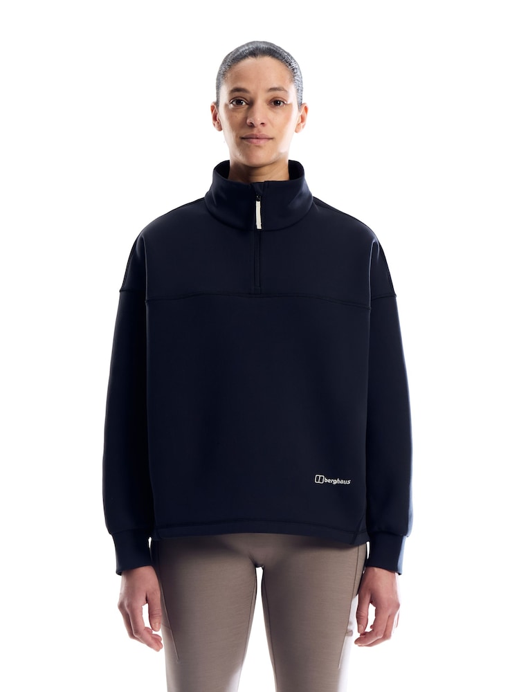 Berghaus Meadowfield flīsa jaka ar pusrāvējslēdzēju - Attēls 2 no 6 Berghaus Meadowfield flīsa jaka ar pusrāvējslēdzēju - Attēls 2 no 6